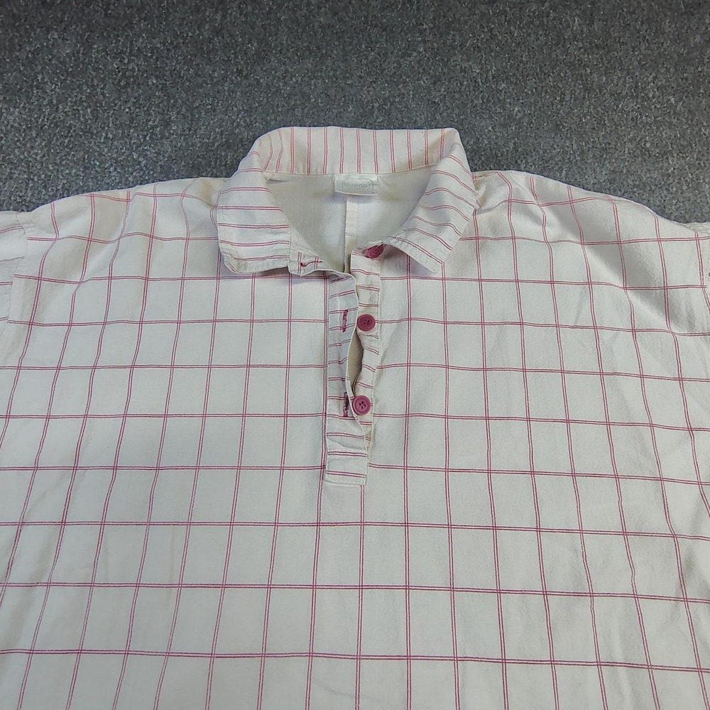 Vintage LA Sports Works Checkered shirt 20W Plus size - Picture 2 of 7